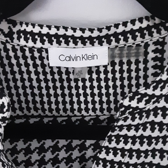 Calvin Klein womens blouse suze xs - Picture 6 of 14